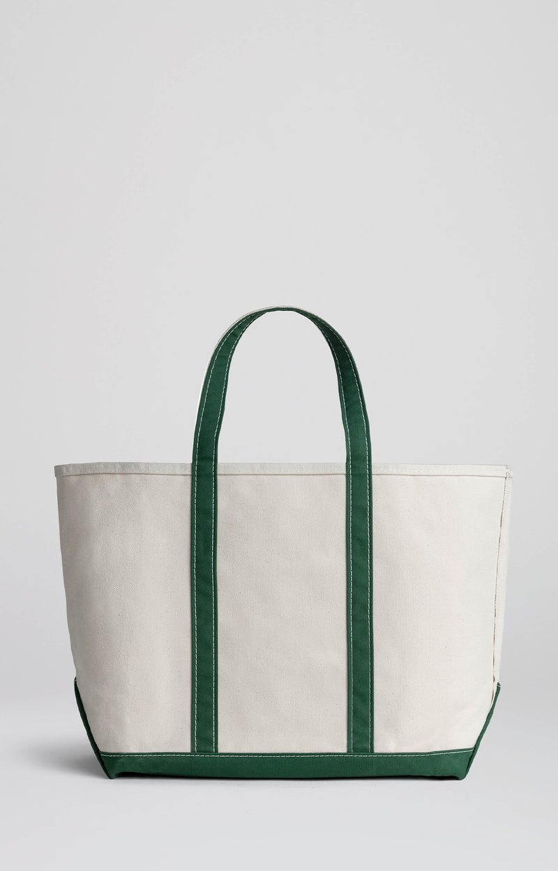 Bean L | Cream & Green | Jade 'croco'