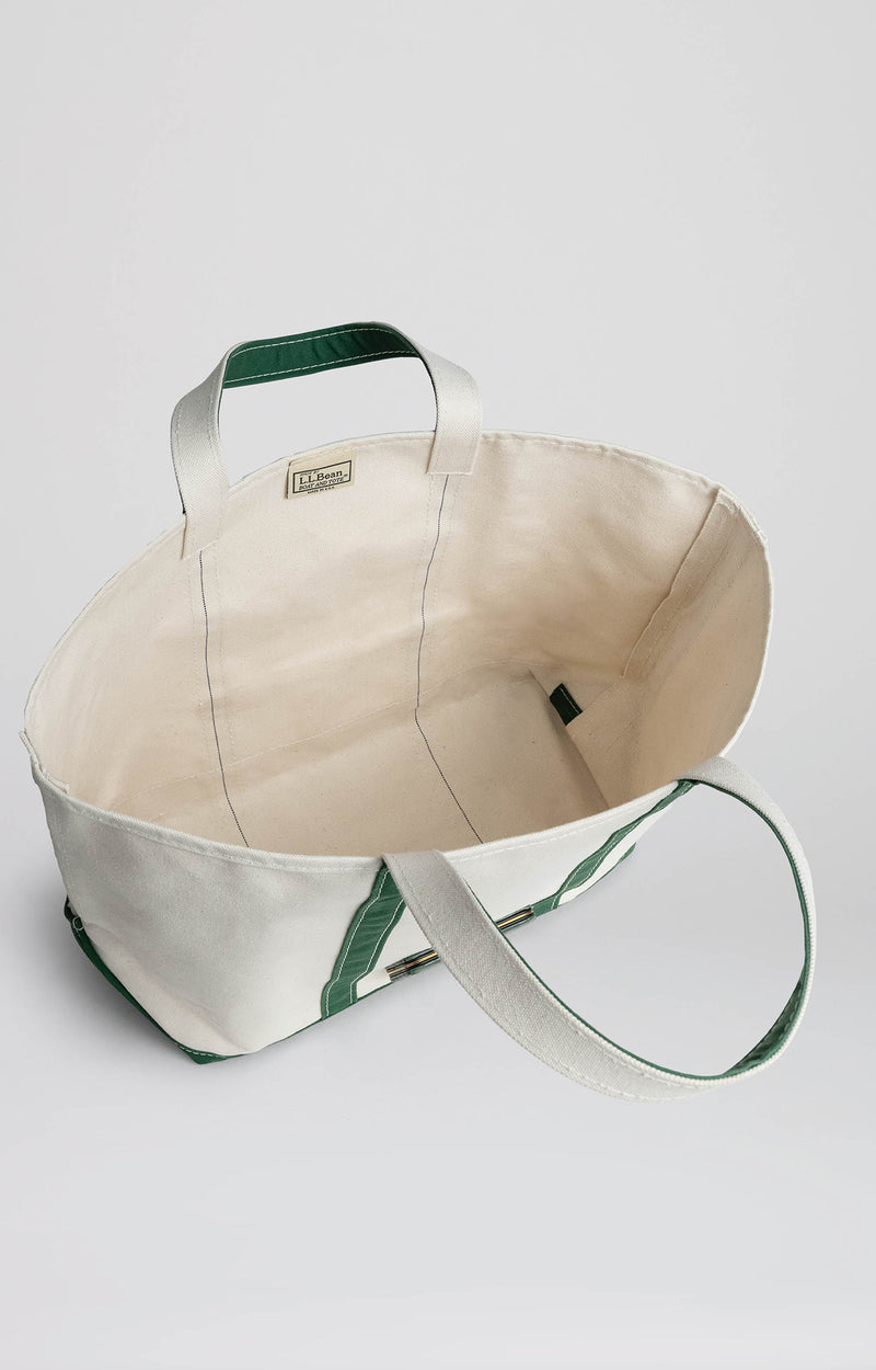 Bean L | Cream & Green | Jade 'croco'