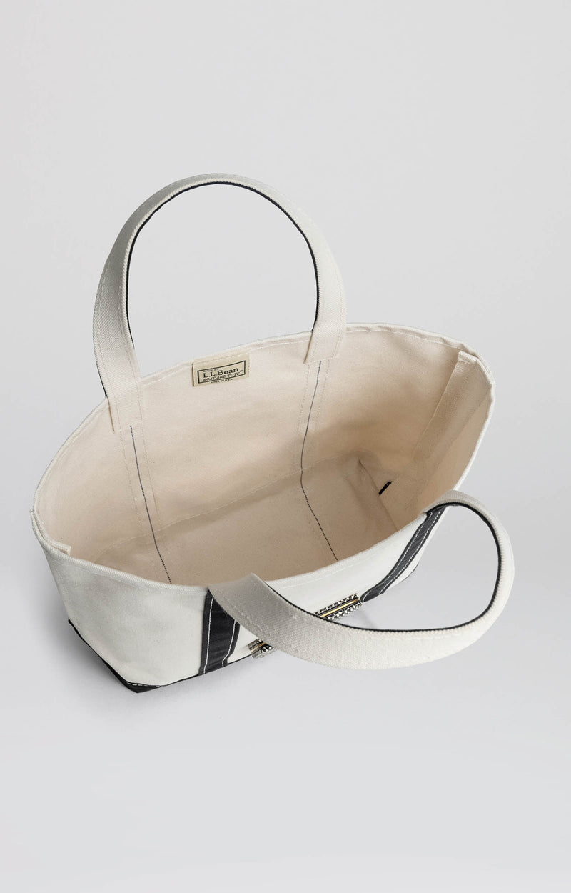 Bean M | Cream & Black | Black & White Snake