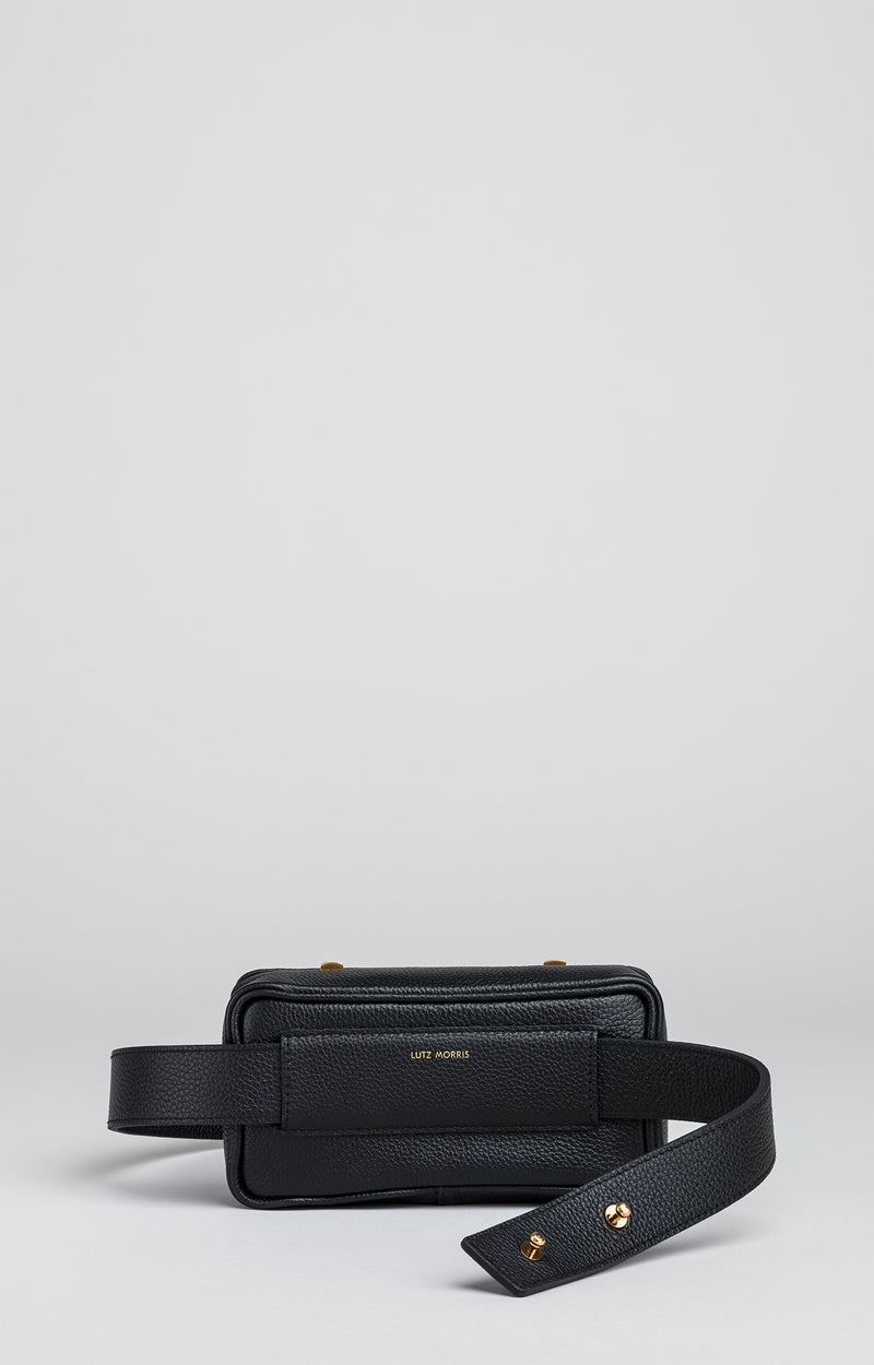 Evan | Black pebbled