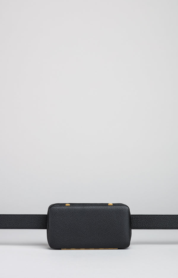 Evan | Black pebbled