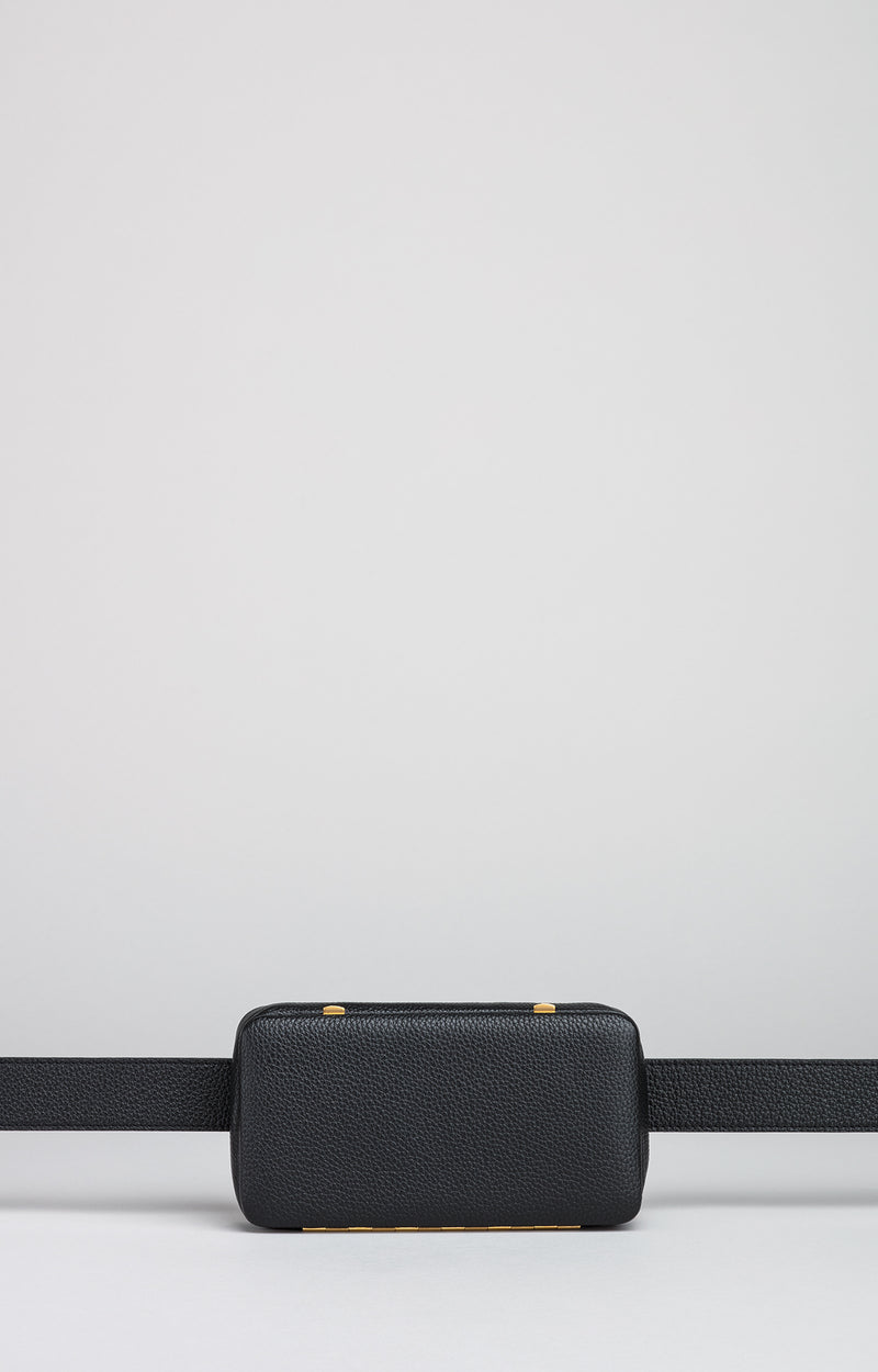 Evan | Black pebbled