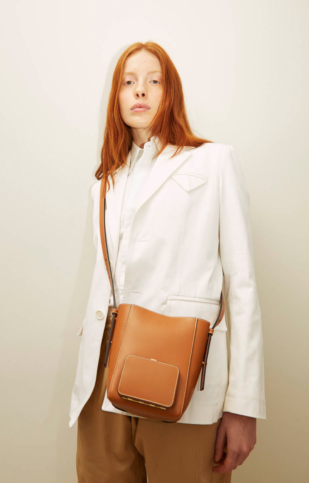 ルトラマット ハンドバッグ Parker M | Tan smooth - Long Strap – Lutz Morris