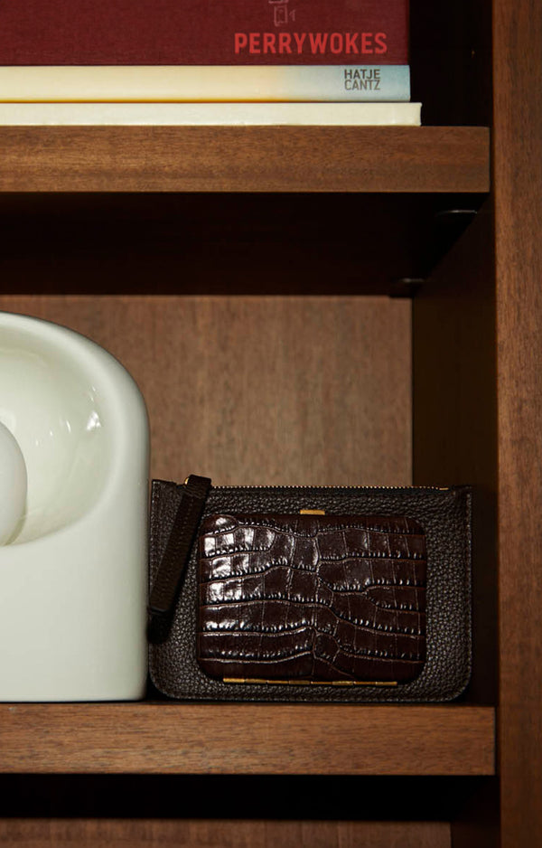 Nash | Mocha Brandon & Chocolate 'croco'