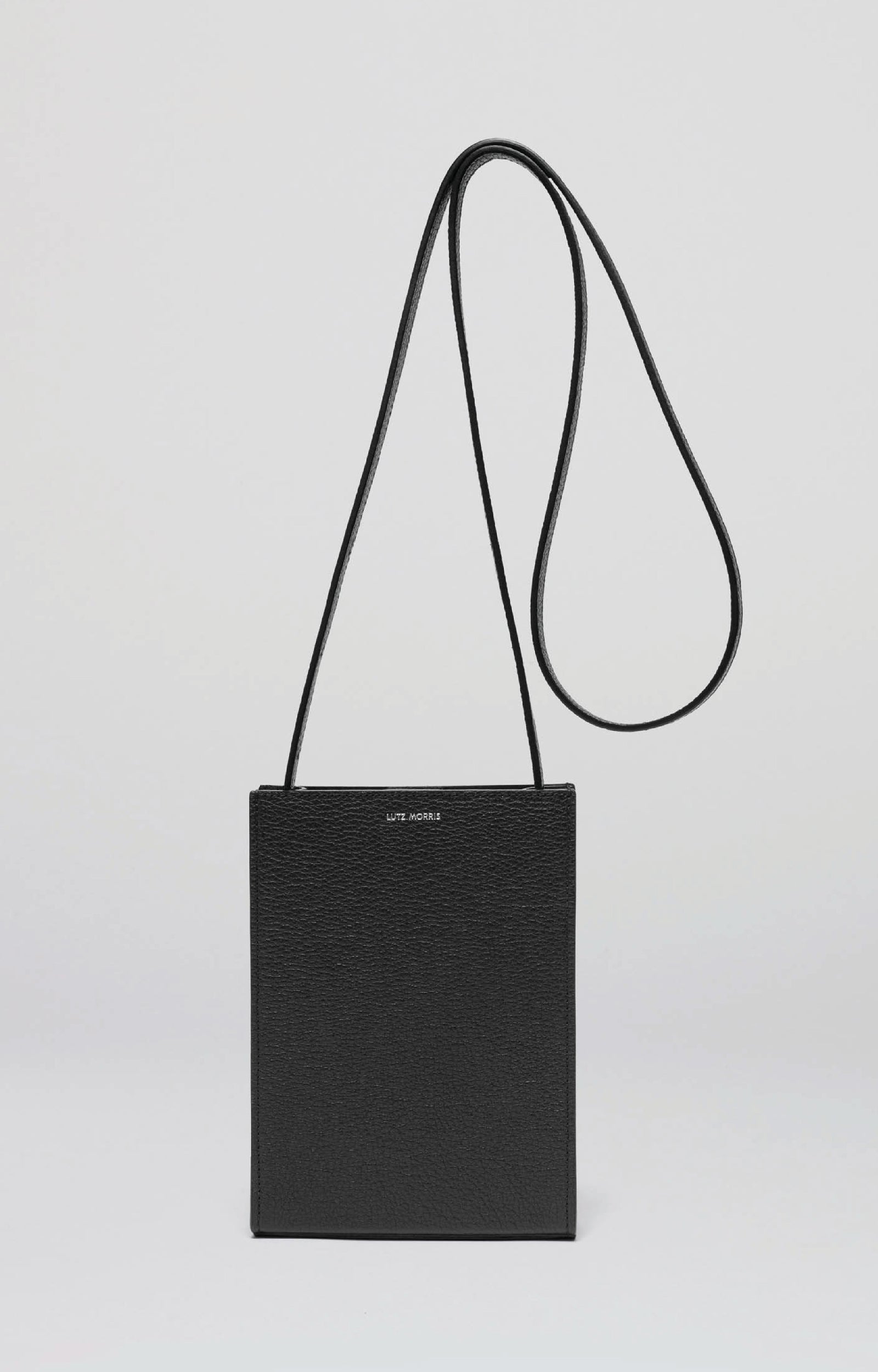 Parker | Black pebbled | Silver – Lutz Morris