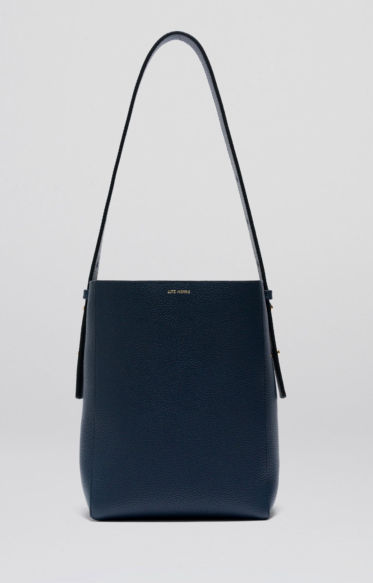 Parker M | Navy pebbled - Short Strap – Lutz Morris